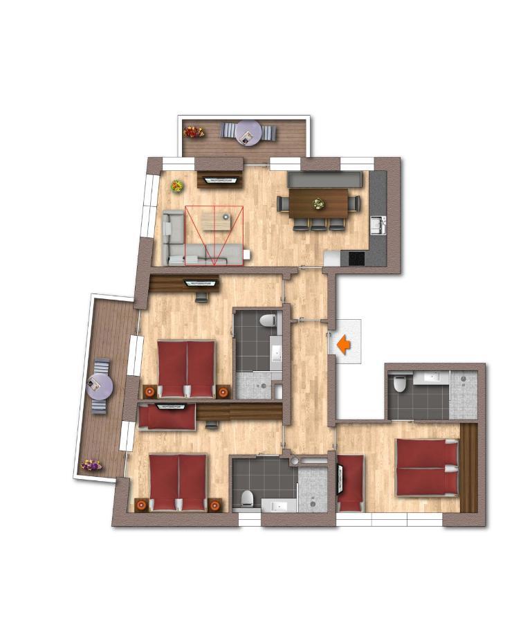 مايرهوفن Alma Appartements المظهر الخارجي الصورة