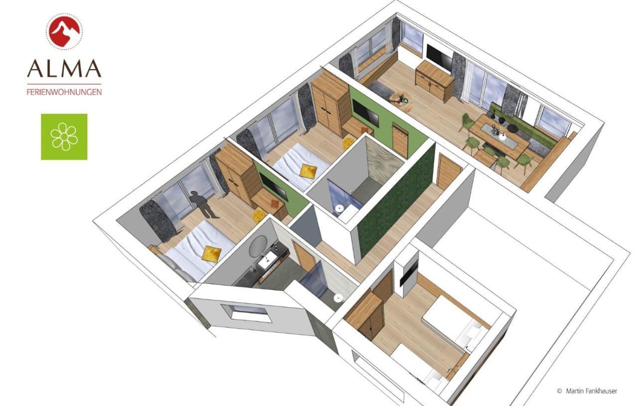 مايرهوفن Alma Appartements المظهر الخارجي الصورة