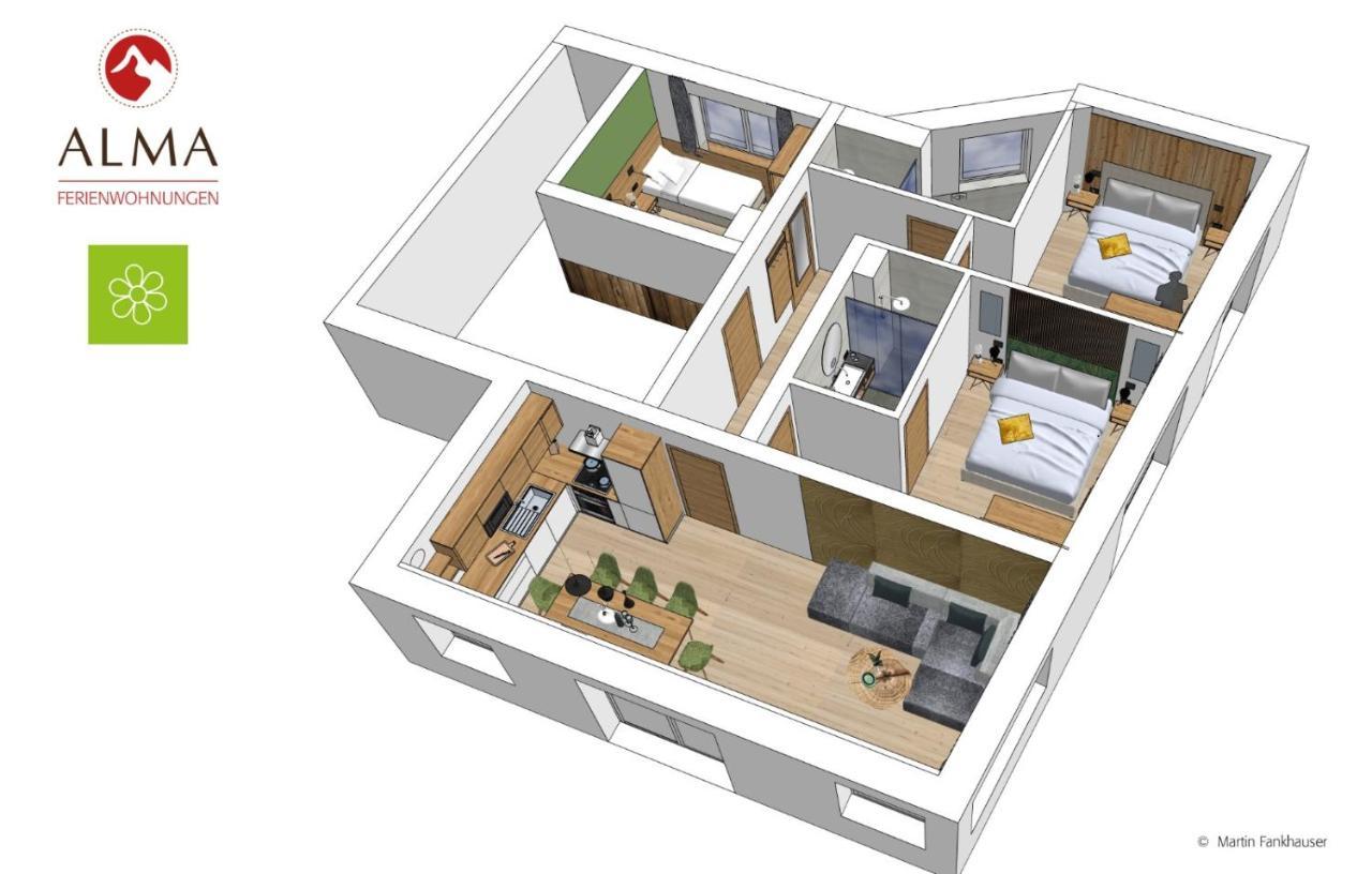 مايرهوفن Alma Appartements المظهر الخارجي الصورة