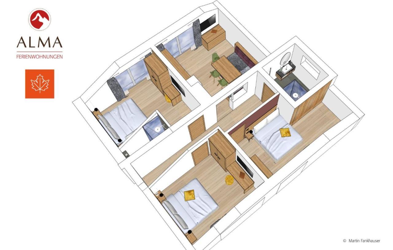 مايرهوفن Alma Appartements المظهر الخارجي الصورة